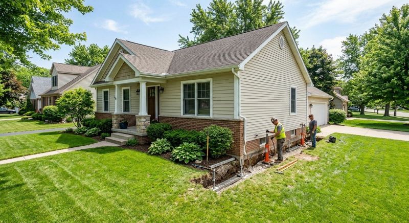 House Leveling in Brighton, MI