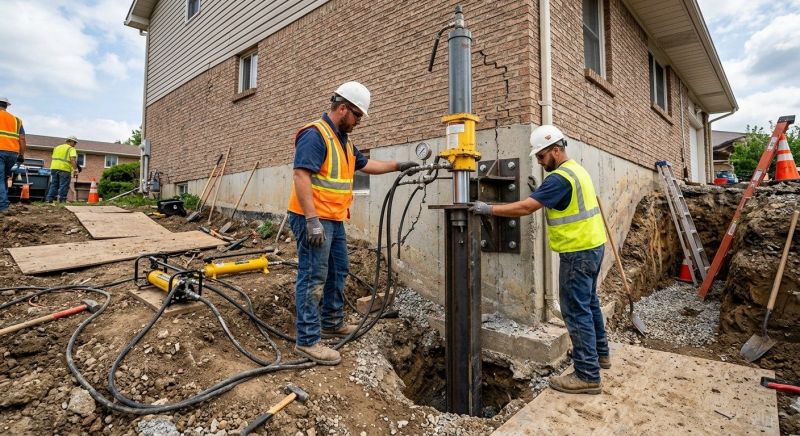 House Settling Repair in Chelsea, MI
