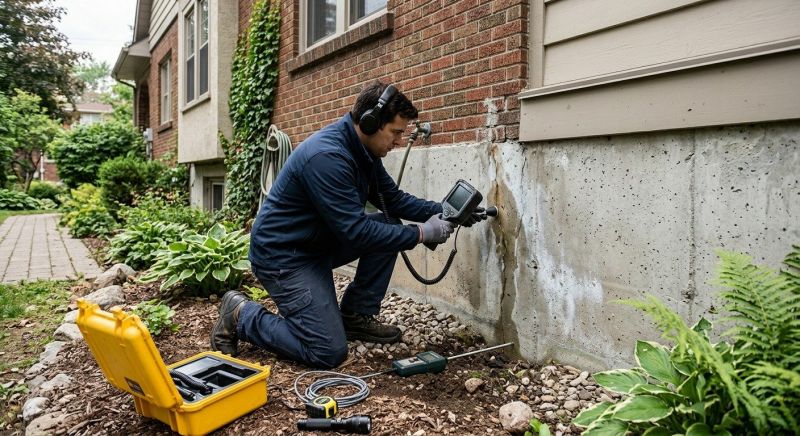 Leaking Foundation Repair in Chelsea, MI