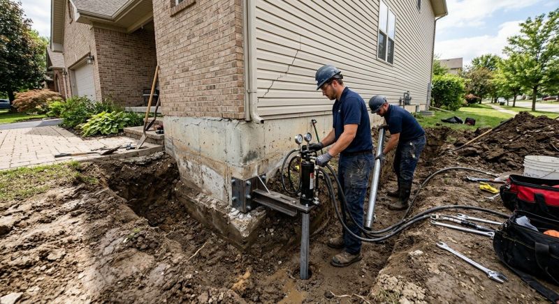 Settling Foundation Service in Milan, MI