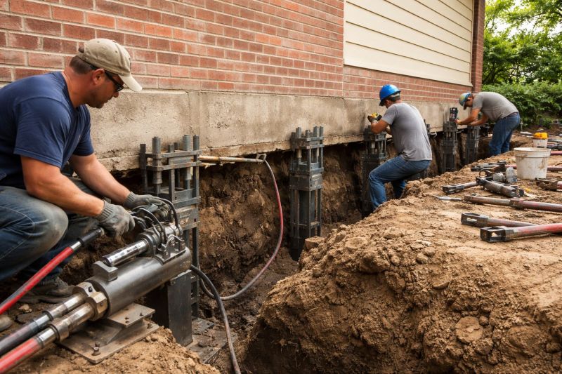 Slab Foundation Repair in Chelsea, MI