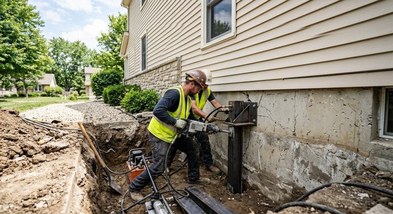 Structural Foundation Repair in Fowlerville, MI