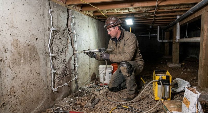 Structural Foundation Repair in Chelsea, MI