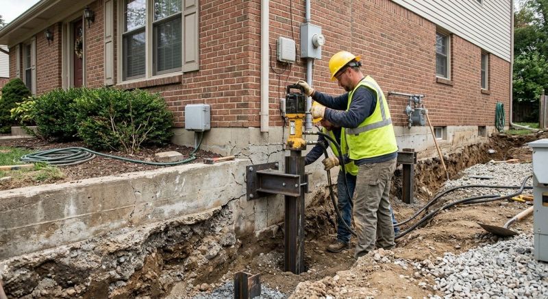 Structural Foundation Repair in Pinckney, MI