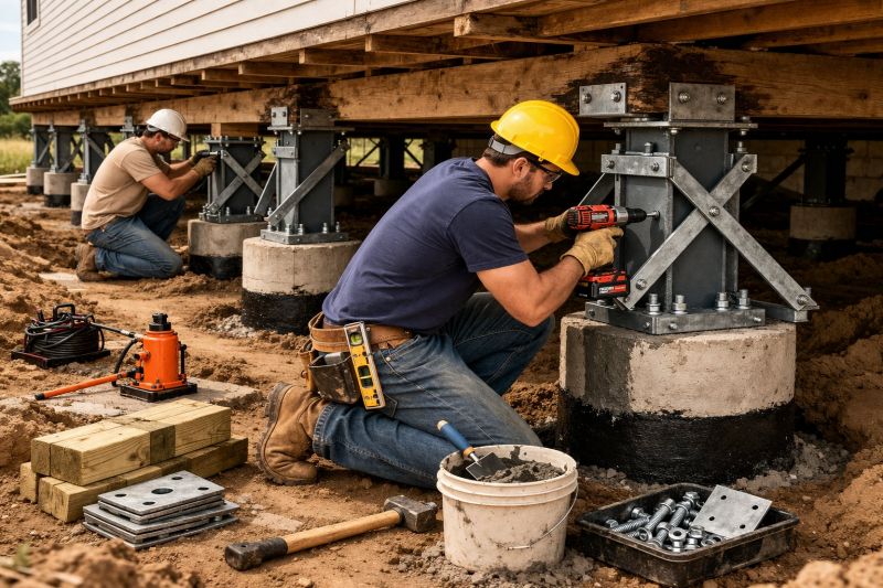 Structural Underpinning in Chelsea, MI